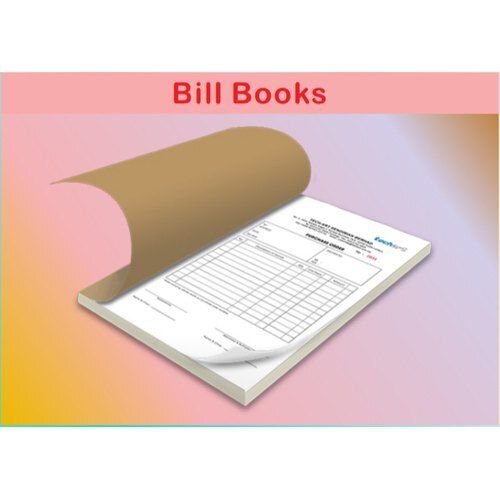 Bill Book Printing Services Application: Commercial