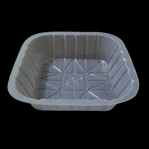 Biodegradable Light Portable Eco Friendly Square White Disposable Bowl