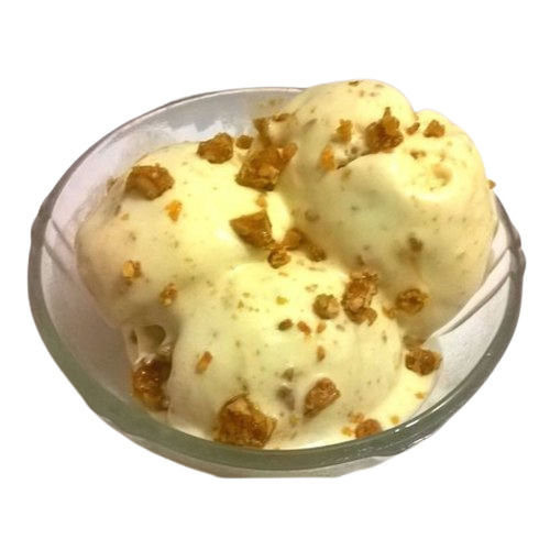 Crispy Flavour And Crunchy With Sweet Delicious Taste Butterscotch Ice Cream