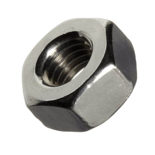 Silver Good Ductility And Hardness Combined Low Carbon Strong Mild Steel Nut