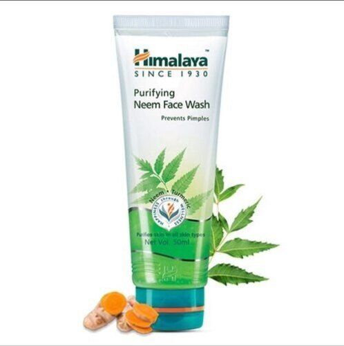 Himalaya Purifying Neem Face Wash Prevents Pimples And Acne 50 Ml Pack
