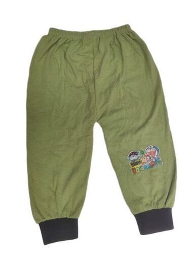 Kids Light Green Hosiery Capri