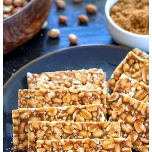 Peanut Chikki In Sweet Taste For Direct Consumption, Brownish In Color