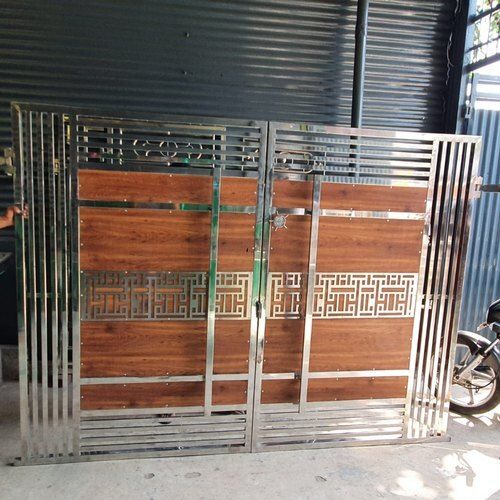 Suncity 304 Modern Stainless Steel Gate