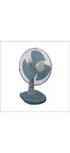 Table Fan For Air Cooling, 1200 Rpm Speed, White Plastic Frame, 6 Inch Size