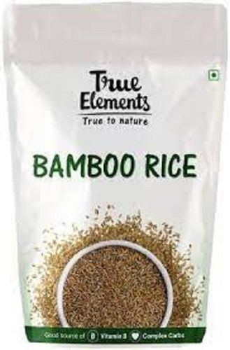 True Elements Medium Grain Brown Bamboo Seed Rice, High In Fiber, Vitamins And Minerals