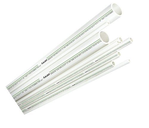 Long Lasting Durable 3 Meter Long 1/2 Inch Diameter PVC Pipes