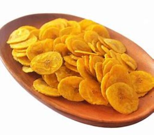 Crispy And Crunchy Textured Spicy Deep Fried Tasty Banana Chips Snacks