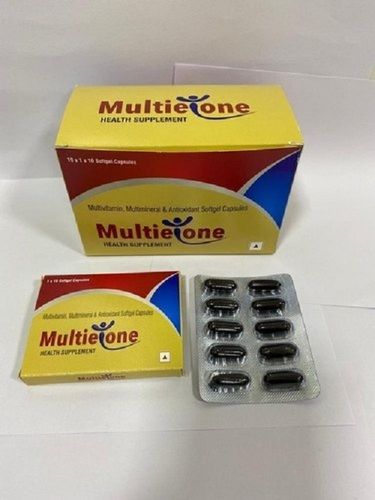 Medicine Grade Pharmaceutical Allopathic Multivitamin Multimineral And Antioxidant Softgel Capsules