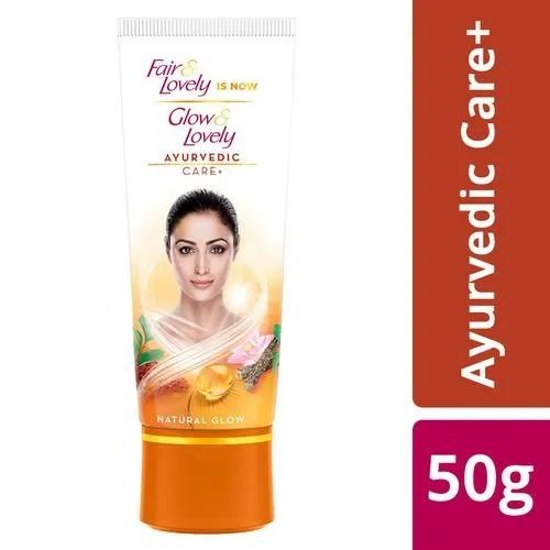 Pack Of 50 Gram Long Lasting Effect Ayurvedic Care Glow And Lovely Cream