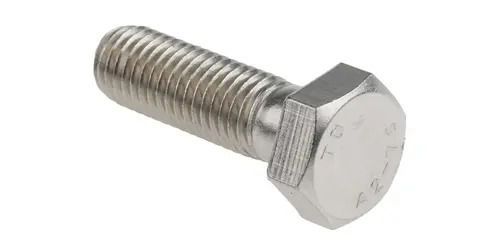 High Quality Silver 12X 8X1 Cm Dimensions Ruggedly Constructed Hex Head Bolts