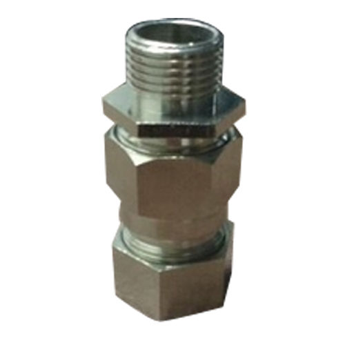 Brass Double Compression Cable Gland For Electric And Machine Fitting