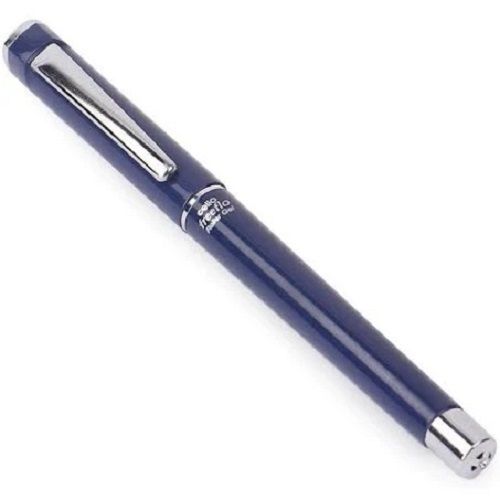 Blue And Silver Metallic Body 6 Inch Size And 10 Gram Weight Cello Blue Gel Pen 