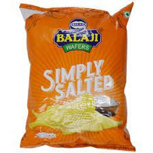 Crispy Crunchy Delicious Simply Salted Deep Fried Balaji Potato Wafers