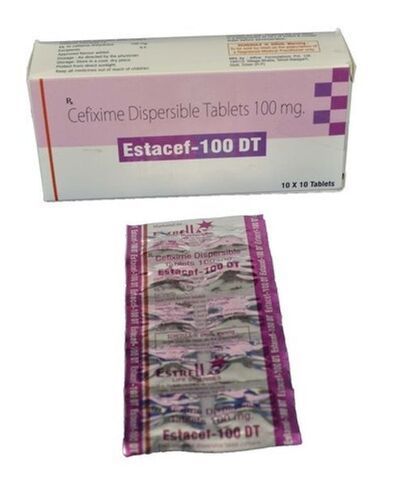 Estacef 100 Dt Tablet , 10x10 Tablets