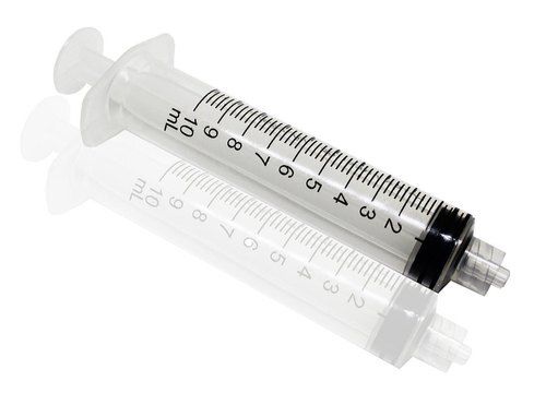 Non Toxic Disposable And Ribbon Packed Unolok Tuberculin Syringes 10 Ml