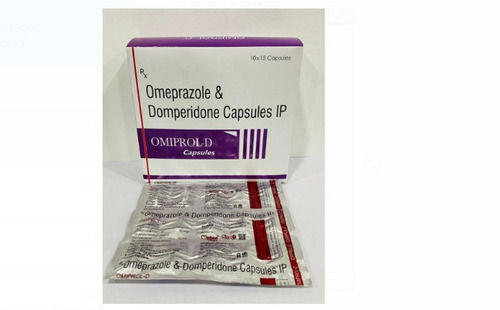 Omeprazole And Domperidone Capsule Pack Of 10x15 Capsules