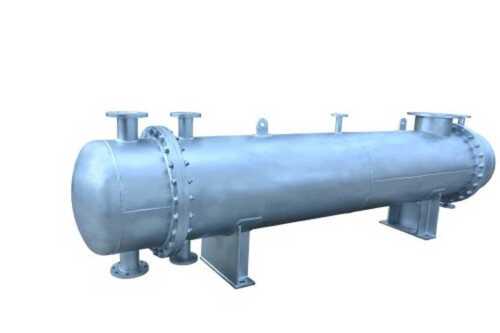 Red Shell Tube Heat Exchanger With 240 Volt And 50 Hz