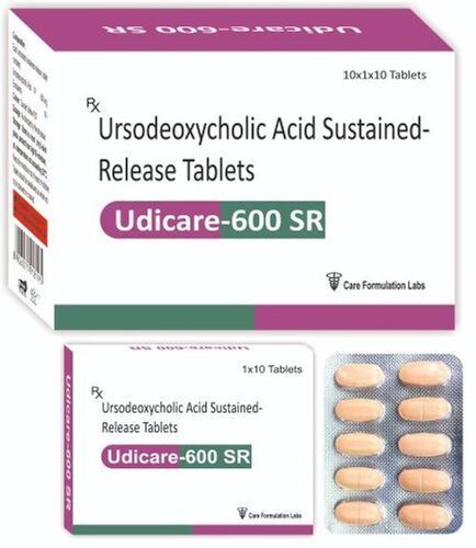 Ursodeoxycholic Acid Sustained Release 600 Mg 10x10tablets