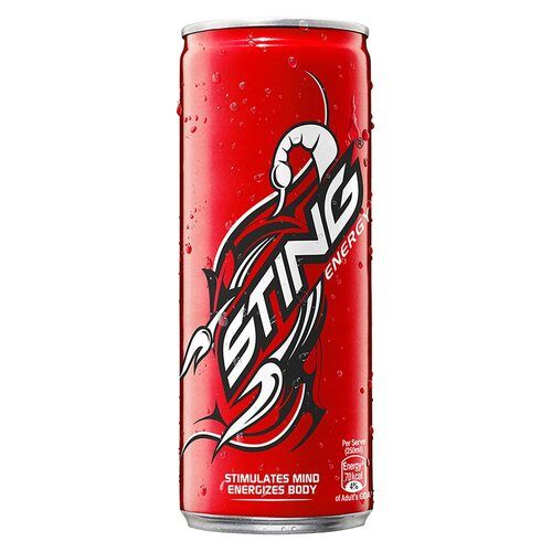 250 Ml Packaging Size Sweet And Refreshing Taste Sting Energy Drink