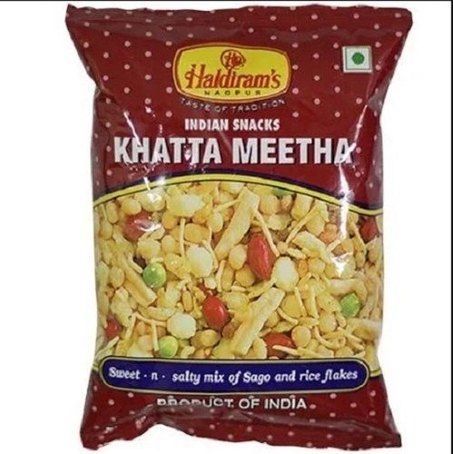 55 Gram Fried Crispy Khatta Meetha Namkeen For Daily Snacks