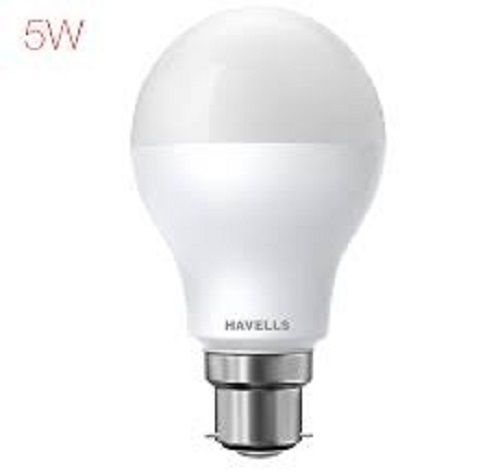 5w Power 220v Voltage Dome Shape Cool White Havells Led Blub