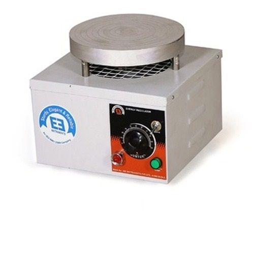 5X6 Inches 220 Voltage Stainless Steel Energy Regulator Hot Plate Application: Laboratry