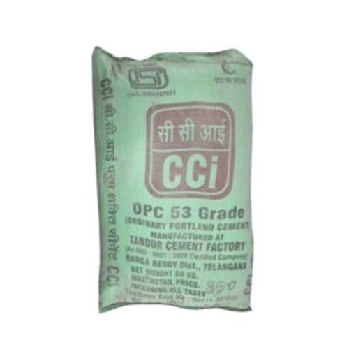 Cci Opc 53 Grade Cement For Construction Applications Use