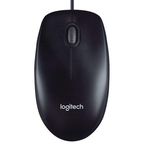 Black Comfortable Ambidextrous Design Dpi Optical Precision Logitech Computer Mouse