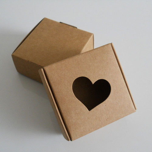 Eco Friendly Cosmetic Paper Box - Square Design, Brown Paper Material | Durable & Customized Usage, Perfect for Eco-Conscious Brands