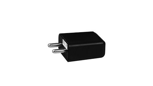 Black High Gloss Finish Erd Tc-11 Fast Mobile Charger Adaptor Dc 5V-1Amp (Max) 