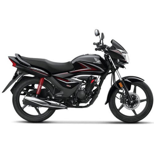 Aluminum Alloy Black Honda CB Shine 125 CC Motorcycle