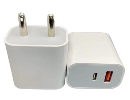 White Long Lasting Over Current And Short Circuit Protector 240 Volts Mobile Charger