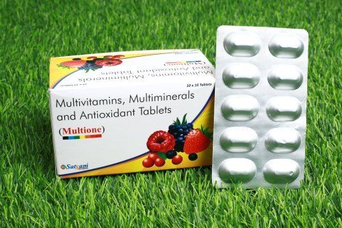 Multivitamin Multimineral And Antioxidant Tablets - Prescription Required, 7 Days Shelf Life, Cool And Dry Storage, Dosage With Honey