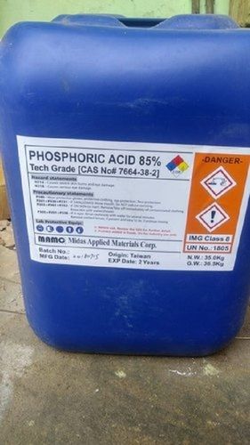 Aluminum Alloy Phosphoric Acid Tech Grade