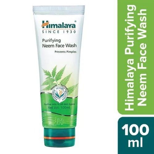 100 Ml Pack Size Prevent Pimples Himalaya Purifying Neem Face Wash