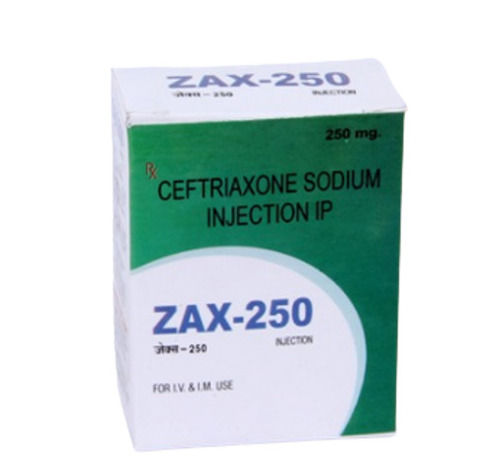 Orange 250Mg Ceftriaxone Sodium Injection 