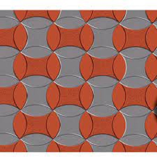 Non Slip Paver Blocks - Small Size, Gloss Finish in Grays and Reds/Pinks | Durable, High Strength, Crack Resistant, Interlocking Design, Wear-Resistant