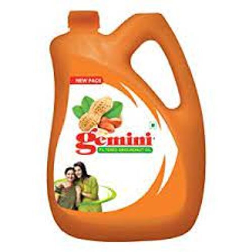 Enriched With Nutri Fractionated Gemini Refined Groundnut Oil 5 Liter
