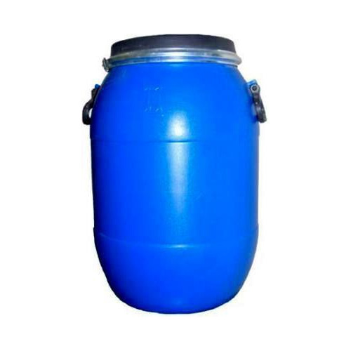 Blue Food And Water Storage Plastic Open Top Drums