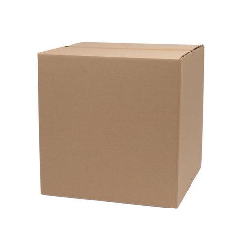 Brown Light In Weight Reusable Versatile Heavy Duty Industrial Corrugated Box