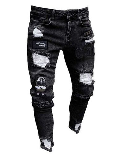 Annystore Women High Waist Skinny Stretch Ripped Jeans India | Ubuy