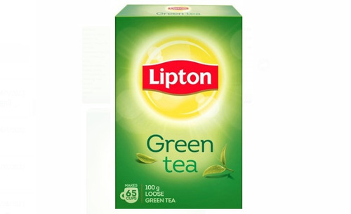 100 ग्राम पैक साइज़ मज़बूत स्वाद और सूखी लिप्टन ग्रीन टी