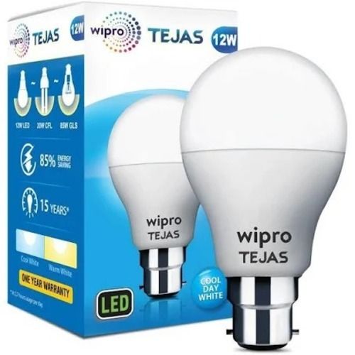 12 Watt 220 Voltage B22 Polycarbonate Indoor And Outdoor Led Bulb Body Material: Ceramic