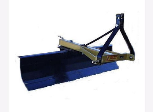 Blue 6.5 X 2.5 Feet Paint Coated Mild Steel Agriculture Leveling Blade