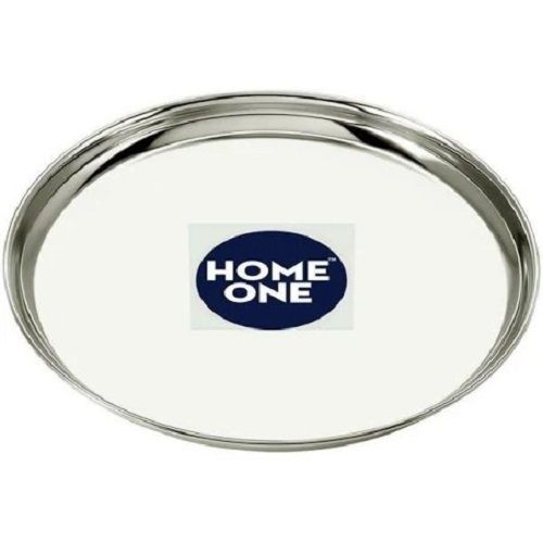 6mm Thick Corrosion Resistance Mirror Finished Round Stainless Steel Dinner Plate