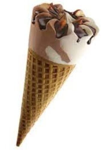 Chocolate Choco Chip Topping Sweet And Delicious Frozen Ice Cream Cone