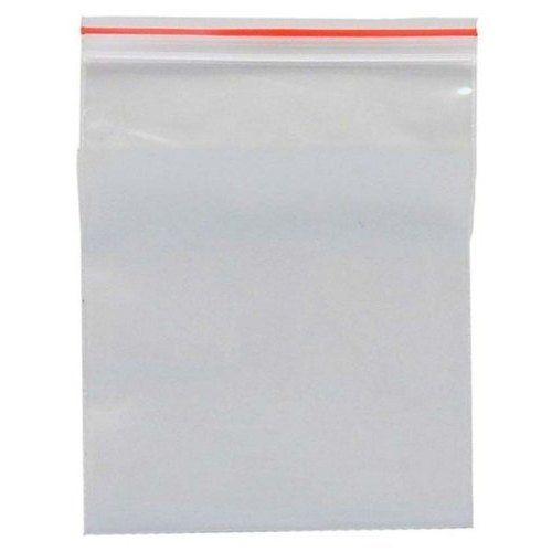 White Durable Zip Lock Good Quality Plastic Packaging Bag For Shopping And Grocery