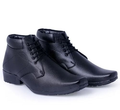 Formal Wear Light Weighted Pointed Toe Lace Up Synthetic Leather Men Shoes