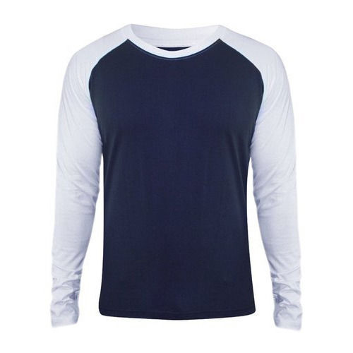 Light Weight Causal Wear Soft Smooth Men'S Cotton Full Sleeve Plain T Shirt Age Group: 16 Year Above